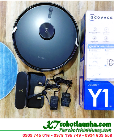 iRobot Ecovacs Deebot Y1 PRO hút bụi lau nhà (Pin sạc 5200mAh, Độ ồn 62dB, 2 chế độ: vừa hút bụi vừa lau)